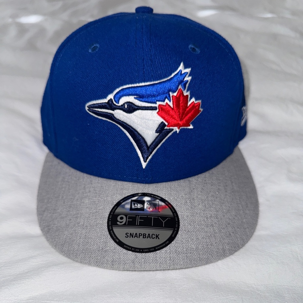 New Era Toronto Boue Jays Blue and Gray Snapback Cap
